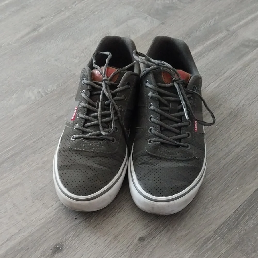 Levi's Men's Gray and Brown Casual Sneakers
